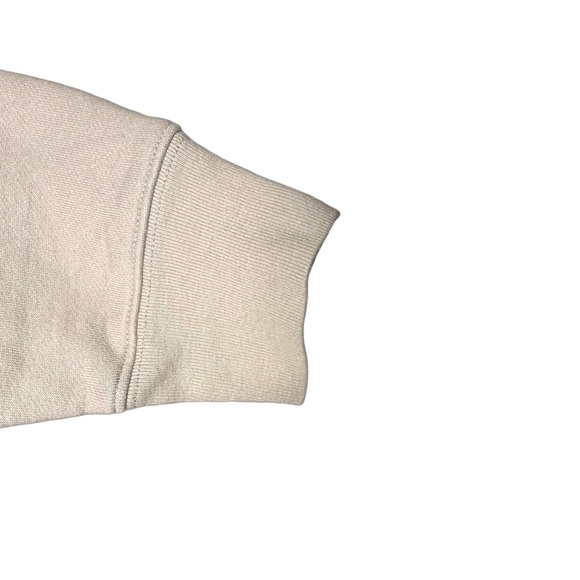 Girlfriend Collective 50/50 Long Sleeve Cropped
Pull Over Sweatshirt Gray Sz S - Picture 4 of 7